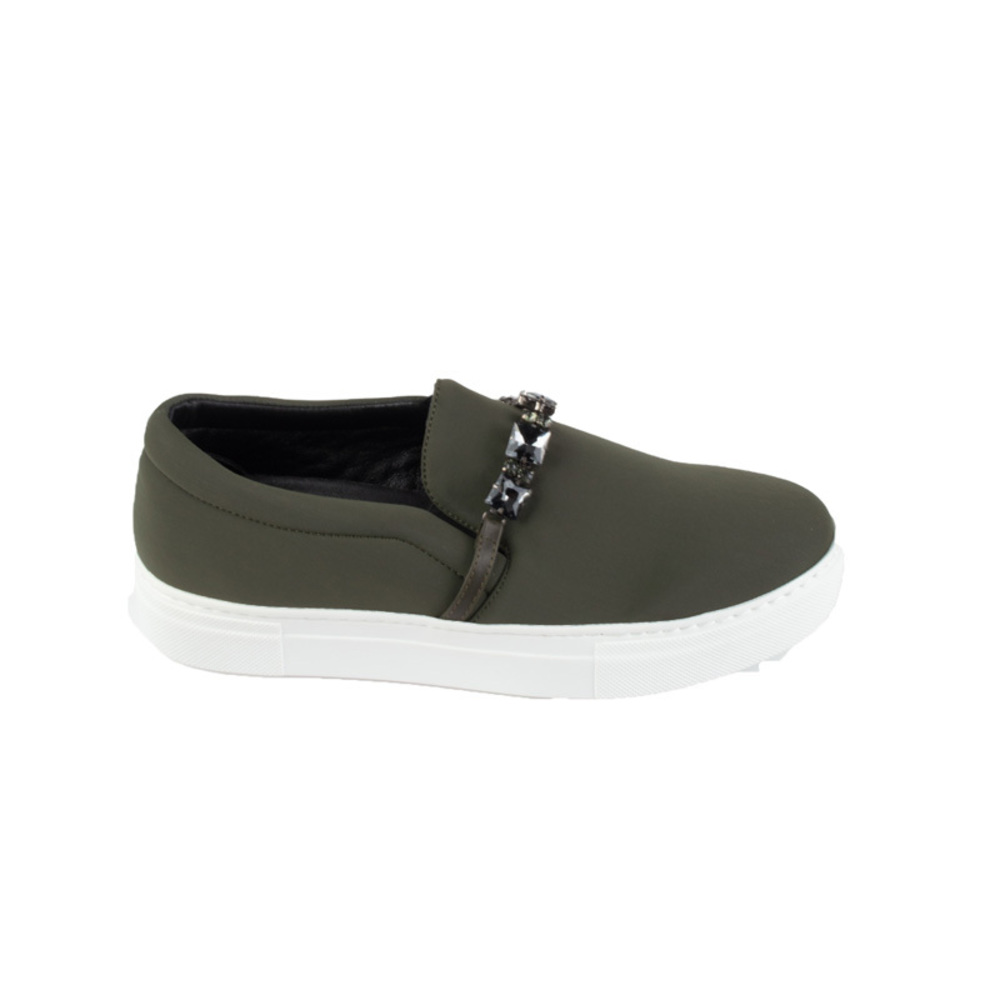 NETWORK GREEN MOCCASINS | WOMENS SIZE 40